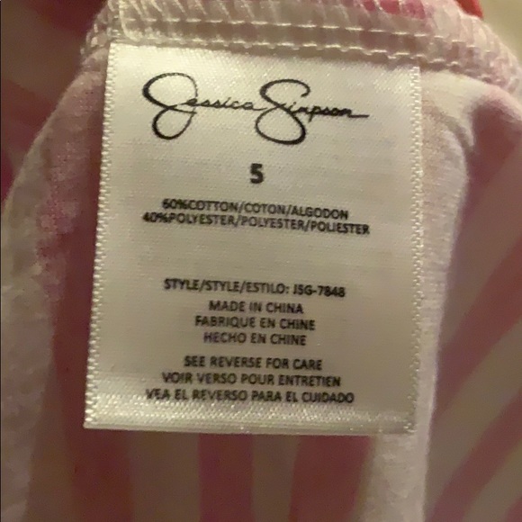 Jessica Simpson NO DRAMA WITH THIS LLAMA SHORT SET - Picture 4 of 4